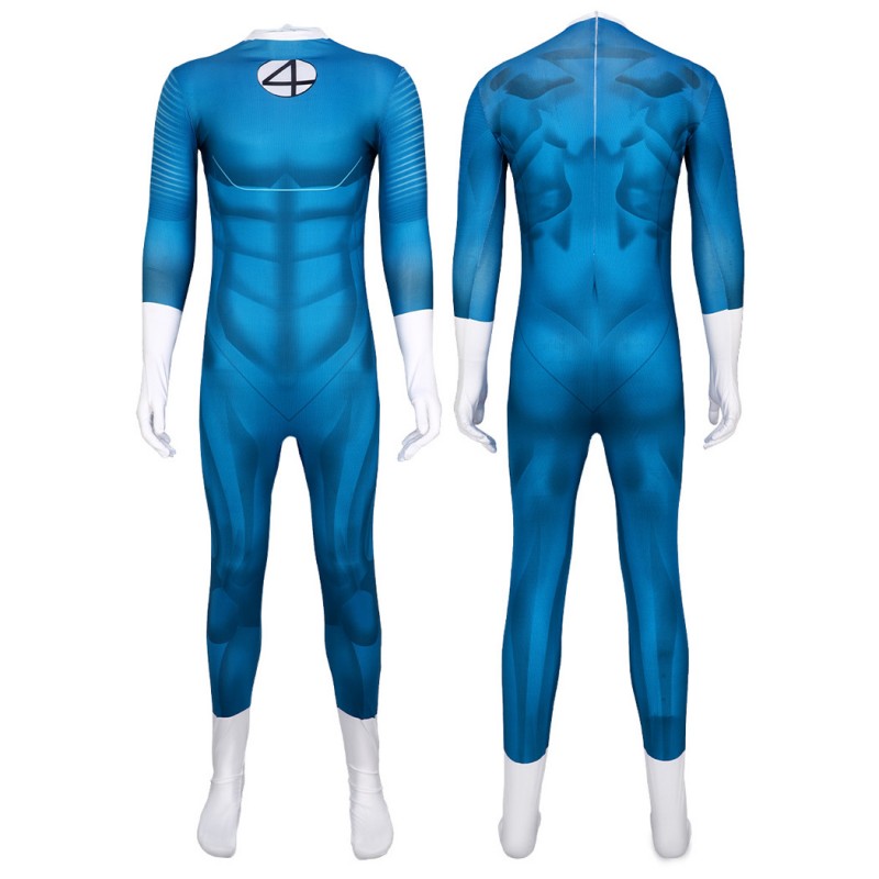 Fantastic 4 Jumpsuit Mister Fantastic Reed Richards Cosplay Costume