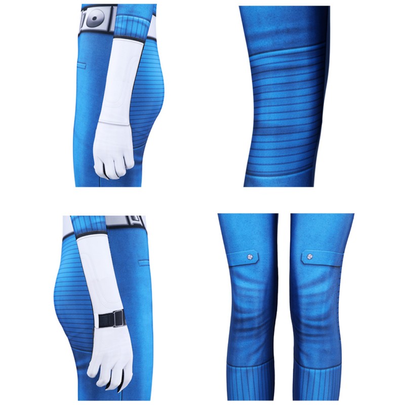 Invisible Woman Jumpsuit The Fantastic 4 First Steps Susan Storm Richards Cosplay Costume