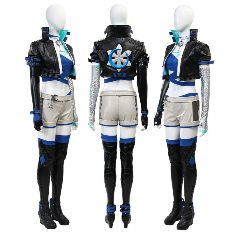 Marvel Rivals Luna Snow Cosplay Costume Women Halloween Suit