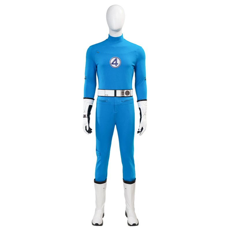 Mister Fantastic Reed Richards Cosplay Costume Fantastic Four Outfits Halloween Carnival Suit