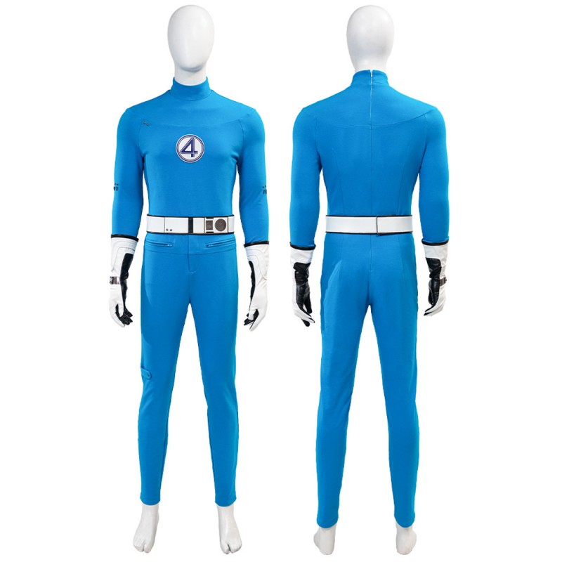 Mister Fantastic Reed Richards Cosplay Costume Fantastic Four Outfits Halloween Carnival Suit