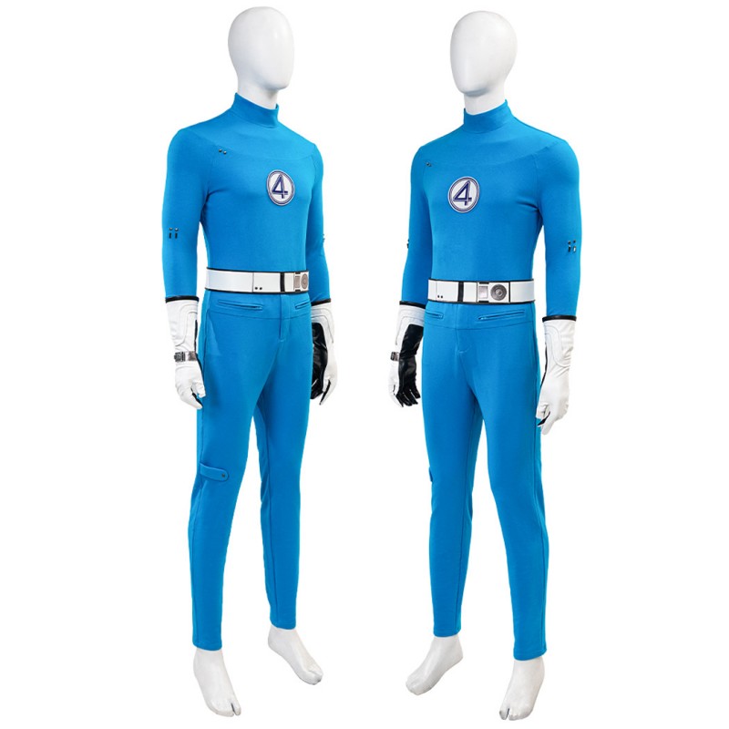 Mister Fantastic Reed Richards Cosplay Costume Fantastic Four Outfits Halloween Carnival Suit