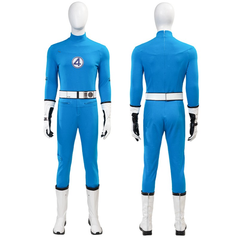 Mister Fantastic Reed Richards Cosplay Costume Fantastic Four Outfits Halloween Carnival Suit