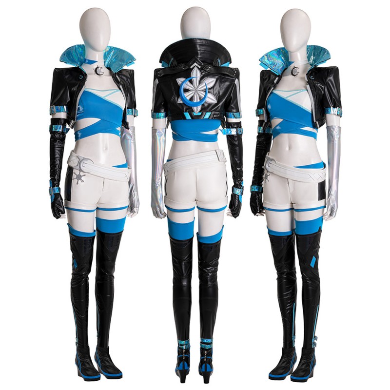 Luna Snow Costume Marvel Rivals Cosplay Suit Women Halloween Outfit