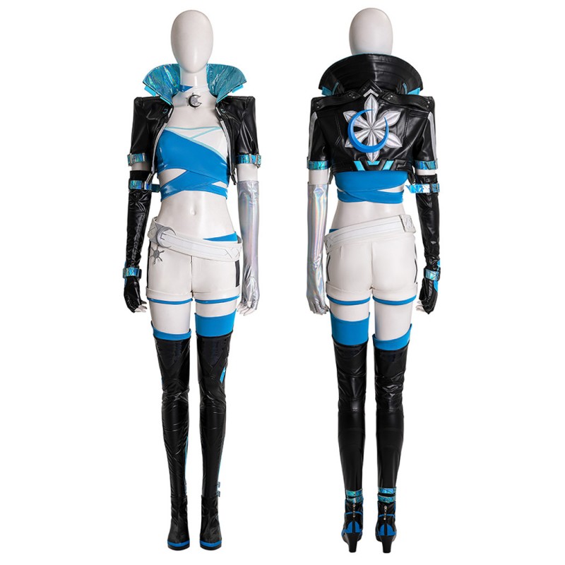 Luna Snow Costume Marvel Rivals Cosplay Suit Women Halloween Outfit