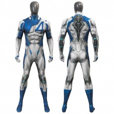 Mister Fantastic Jumpsuit Marvel Rivals Cosplay Costume Men Printed Suit