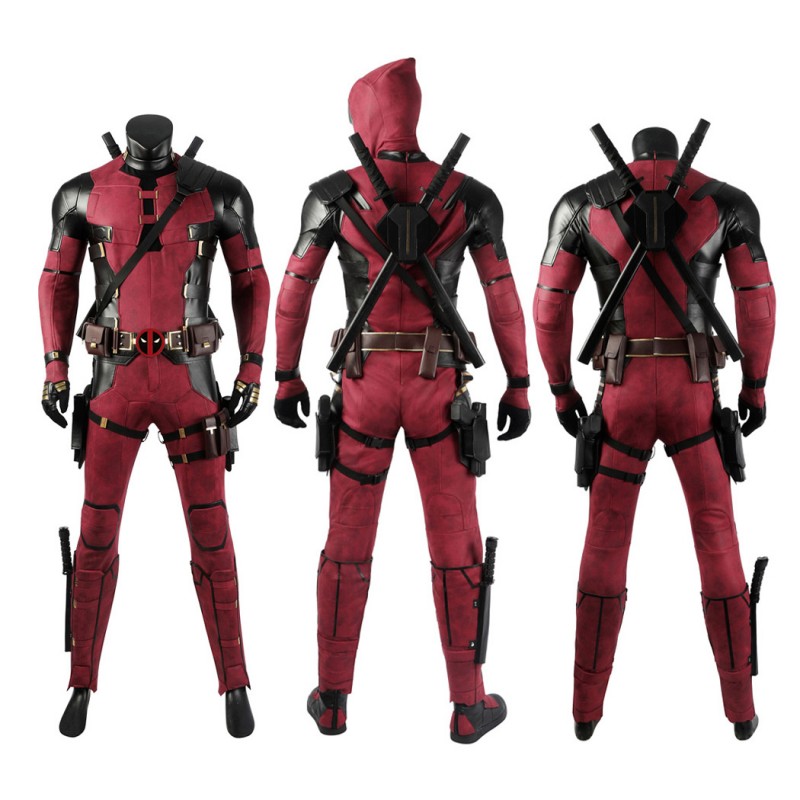 Deadpool Costumes for Male and Lady Deadpool 3 Cosplay Outfits with Dogpool Clothes