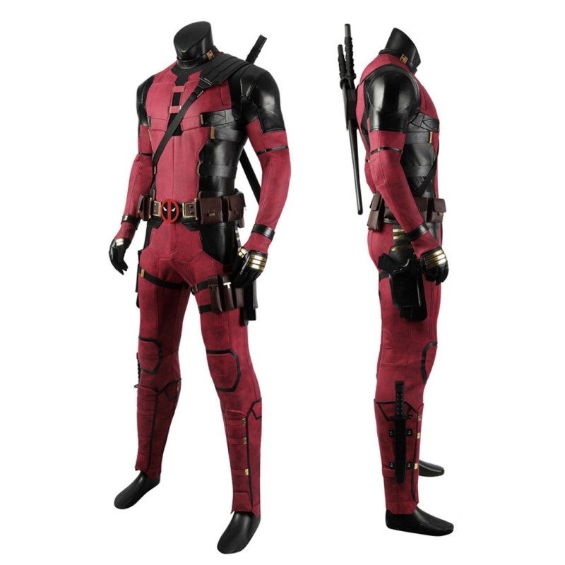 Deadpool Costumes for Male and Lady Deadpool 3 Cosplay Outfits with Dogpool Clothes