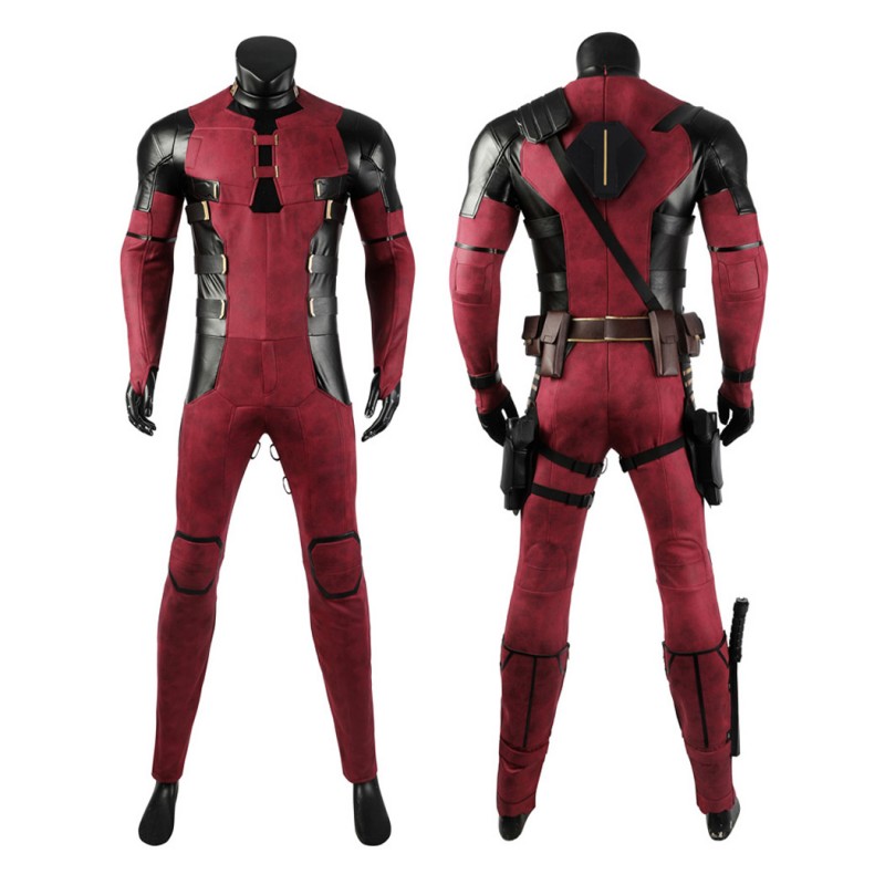 Deadpool Costumes for Male and Lady Deadpool 3 Cosplay Outfits with Dogpool Clothes