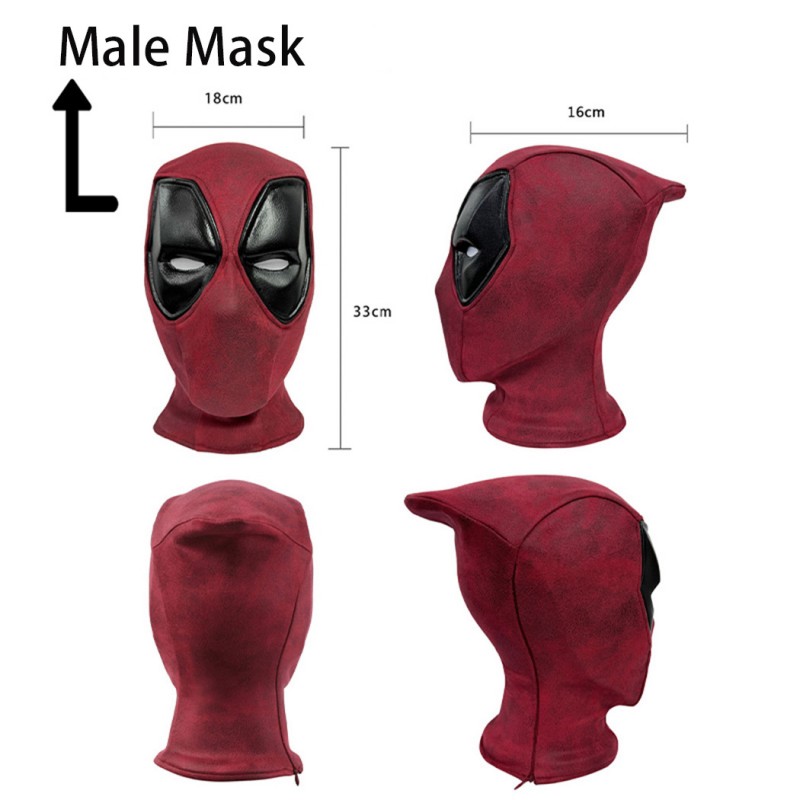 Deadpool Costumes for Male and Lady Deadpool 3 Cosplay Outfits with Dogpool Clothes