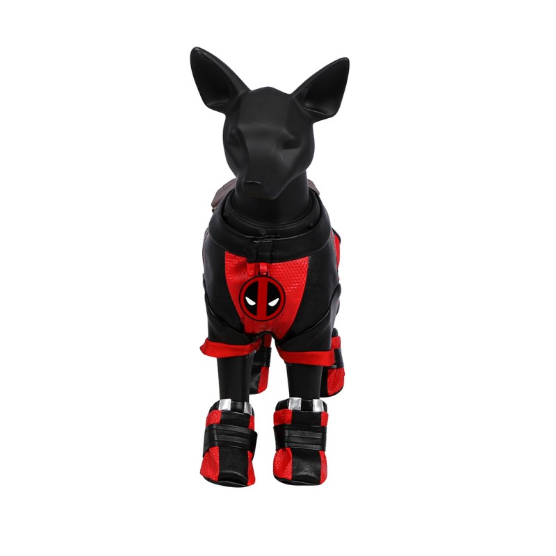 Dogpool Costume Deadpool 3 Wolverine Dogpool Wade Wilson Cosplay Suit Pet Dog Clothes