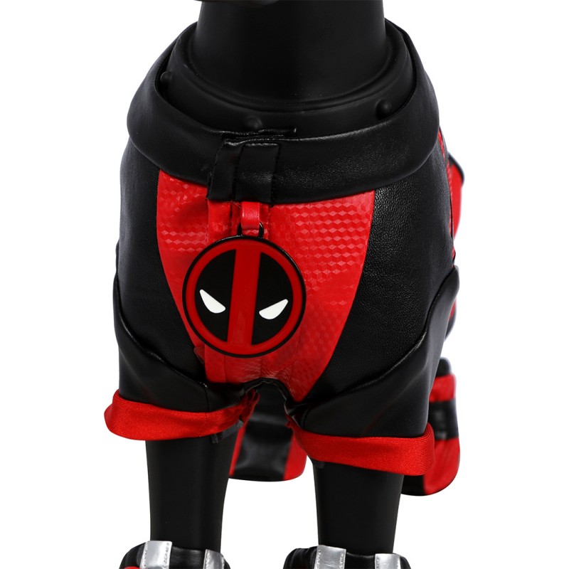 Dogpool Costume Deadpool 3 Wolverine Dogpool Wade Wilson Cosplay Suit Pet Dog Clothes