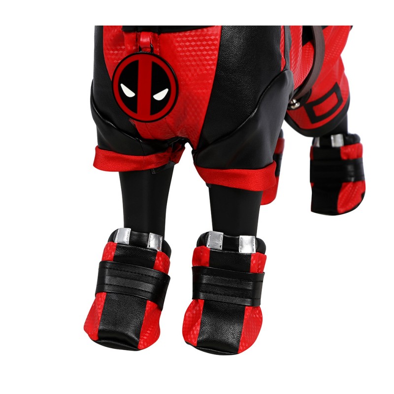 Dogpool Costume Deadpool 3 Wolverine Dogpool Wade Wilson Cosplay Suit Pet Dog Clothes