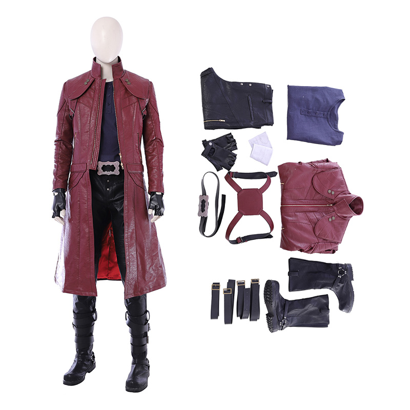 DMC Devil May Cry 5 Dante Cosplay Costume Only Jacket Just Coat