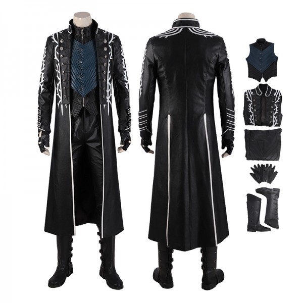 Game Devil May Cry 5 Dante With A Windbreaker Jacket Full Set Of Cosplay  Costume - Champion Cosplay