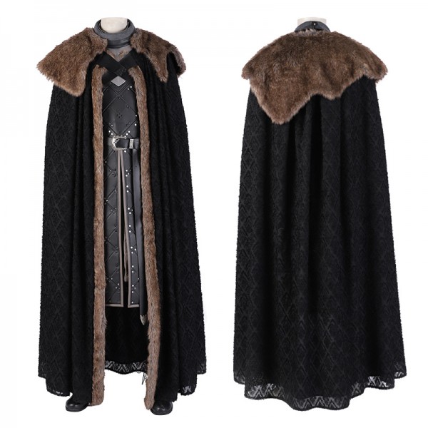 Jon Snow Costume House Stark Cosplay Suit - Champion Cosplay