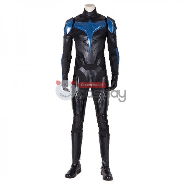 Richard John Cosplay Suit Black Bat Costume - Champion Cosplay