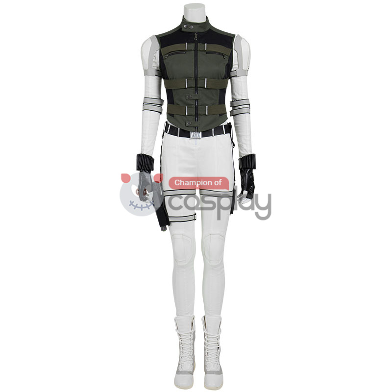 Clearance Sale - Female XXXL Size Black Widow Yelena Belova Cosplay Costumes with Boots 6 US