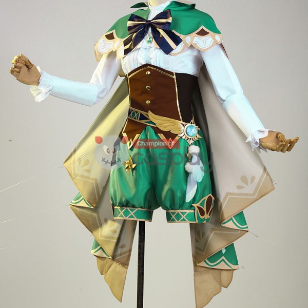 Genshin Impact Venti Cosplay Costume 2832