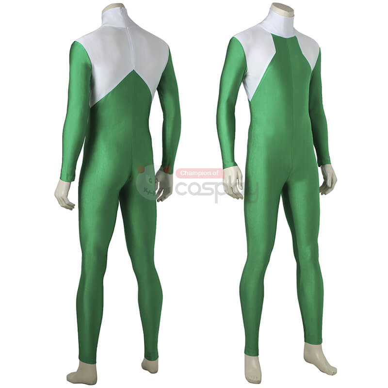 Burai Dragon Ranger Costume Green Mighty Morphin Power