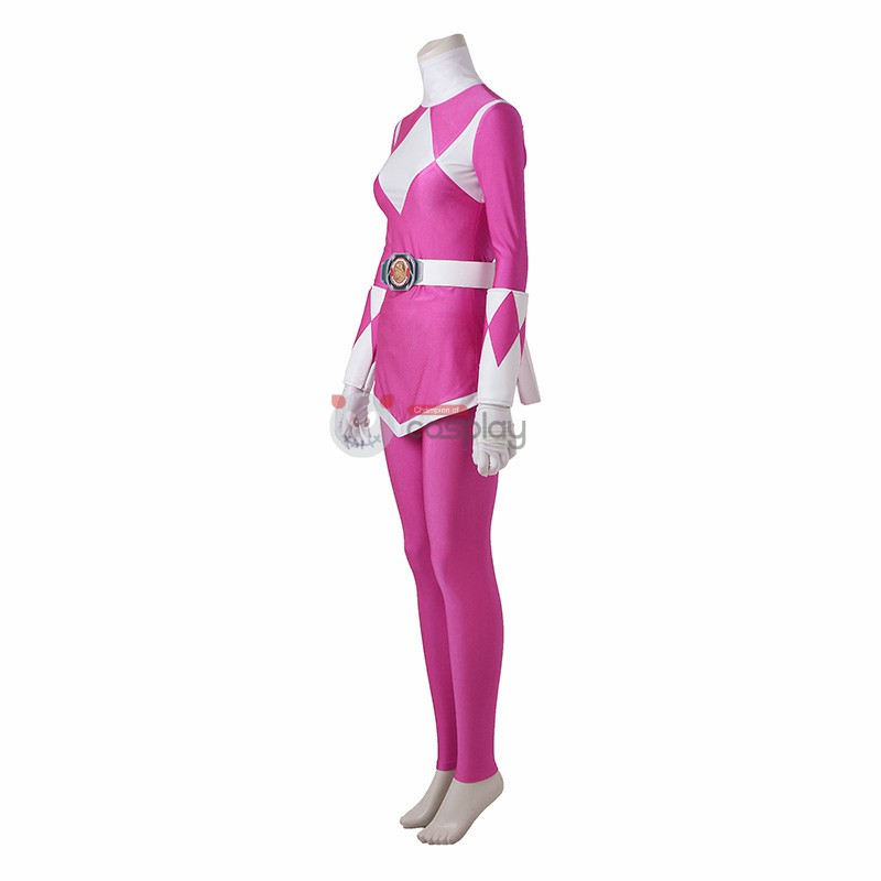 Mei Ptera Ranger Costume Pink Mighty Morphin Power