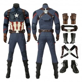 Clearance Sale - Ready To Ship Captain America Costume Improved Version Steve Rogers Cosplay Costumes