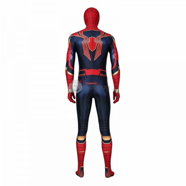 Peter Parker CostumeAvengers Endgame Iron Spiderman Cosplay Costume ...