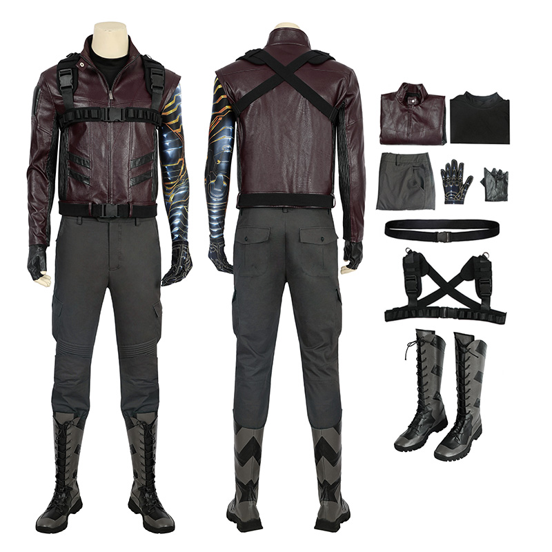 Bucky Barnes Costume ‎marvel The Falcon And The Winter Soldier Bucky