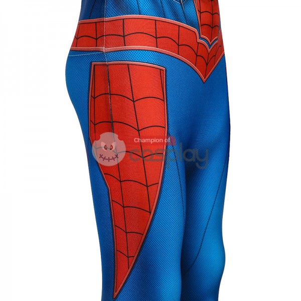 Kids Spiderman Jumpsuit Marvel Spider Man PS4 Cosplay Costume ...