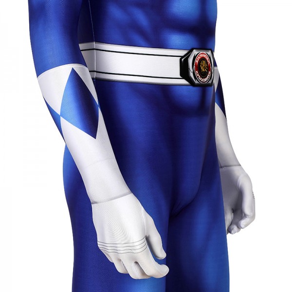 Adult Power Rangers Jumpsuit Mighty Morphin Power Rangers Cosplay Costume Champion Cosplay 0127