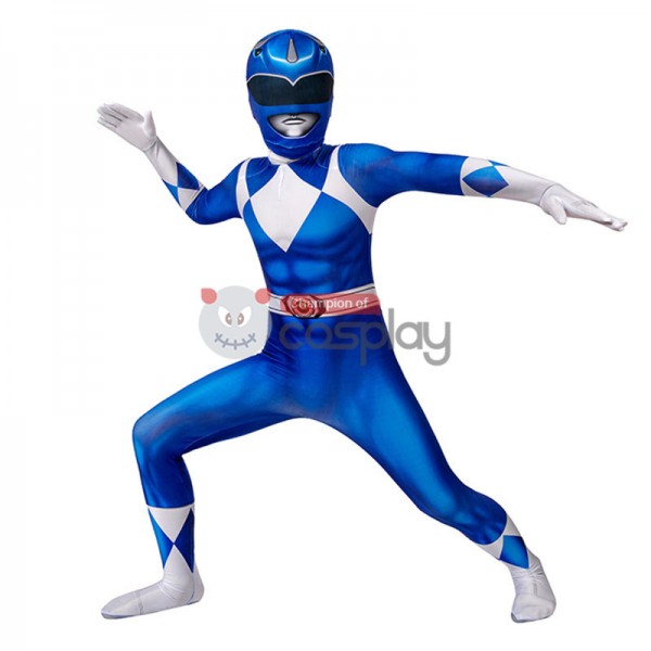 Kids Power Ranger Costume Jumpsuit Power Rangers Cosplay Suit