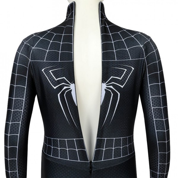 Spiderman 3 Eddie Brock Cosplay Costume Venom Jumpsuit for Kids - Champion  Cosplay