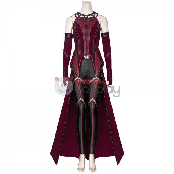 Wanda Costume WandaVision Maximoff Scarlet Witch Cosplay Suit ...