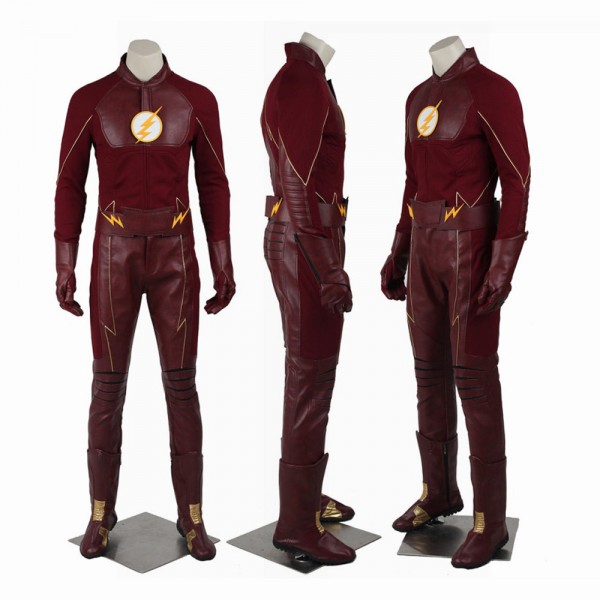 Barry Allen Cosplay Suit Tf S2 Cosplay Costumes - Champion Cosplay