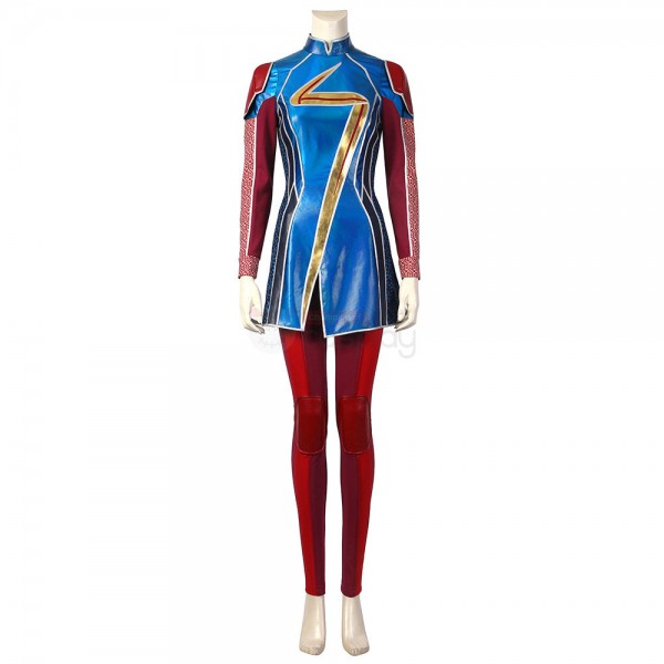 Kamala Khan Costume Ms. Marvel Cosplay Suits - Champion Cosplay