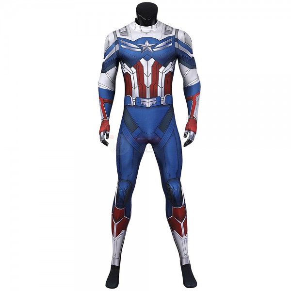 Captain America Sam Wilson Jumpsuit New The Falcon and the Winter ...