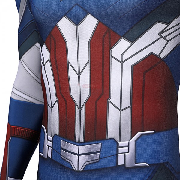 Captain America Sam Wilson Jumpsuit New The Falcon And The Winter 