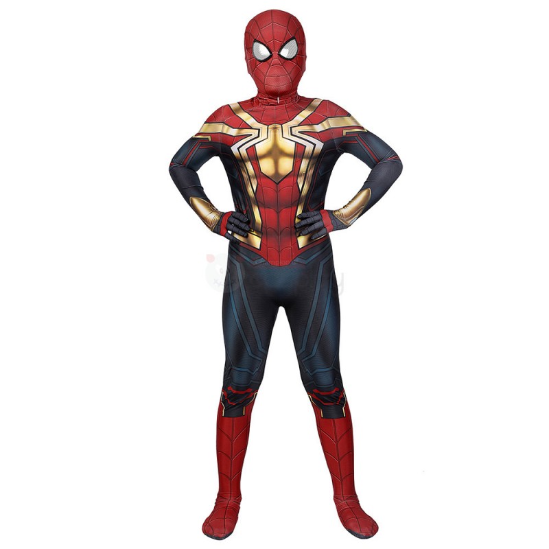 Kids Spider-Man 3 No Way Home Peter Parker Cosplay Costumes - Champion ...