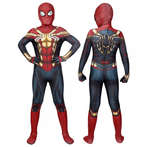 Kids Spider-Man 3 No Way Home Peter Parker Cosplay Costumes - Champion ...