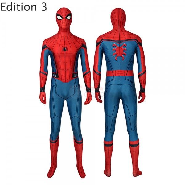 Spiderman Costumes Spider-Man Far From Home Cosplay Suit Classic ...