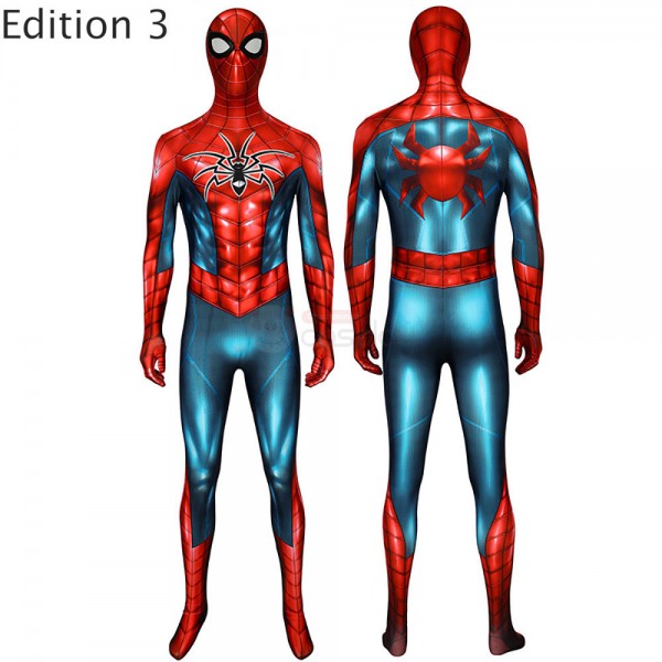 Spiderman Costumes Spider-Man PS4 Cosplay Suit - Champion Cosplay