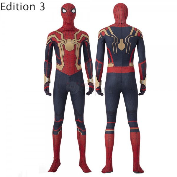 Spiderman Suit High-quality Classic Spider Man Jumpsuit Cosplay ...