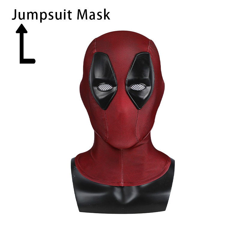 Deadpool 3 Jumpsuit Deadpool Wade Wilson Red Cosplay Costume