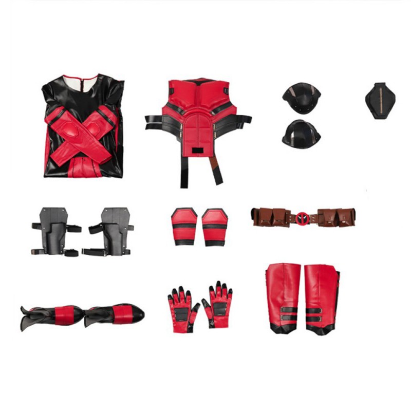 Deadpool Samurai Halloween Costumes Deadpool 3 Wade Wilson Red Cosplay Suit