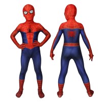 Miles Morales Crimson Cowl Costume Spider Suit Cosplay adultes