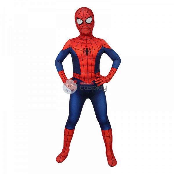 Kids Ultimate Spider-man Costume Ultimate Spider-man Classic Cosplay 