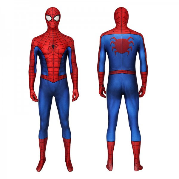 Spiderman Costume Spiderman PS4 Game Cosplay Costume - Champion Cosplay