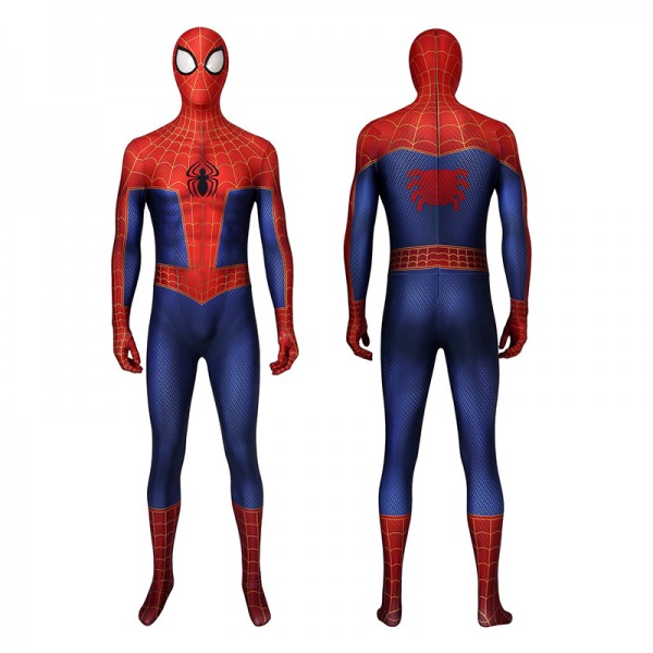 Peter Parker Costumes Spider-Man Into The Spider-Verse Cosplay Costumes ...