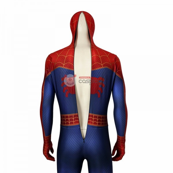 Peter Parker Costumes Spider-Man Into The Spider-Verse Cosplay Costumes ...